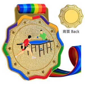 乒乓球金屬獎牌