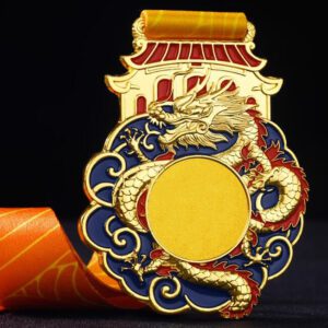 龍金屬獎牌