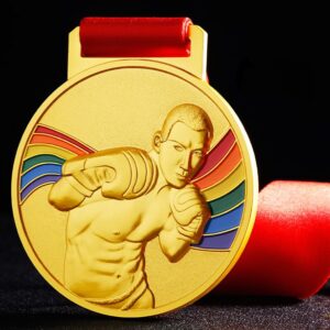 拳擊金屬獎牌