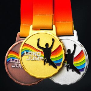 跳遠金屬獎牌