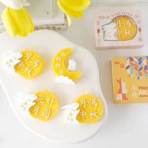 中秋月餅造型香氛蠟燭禮盒